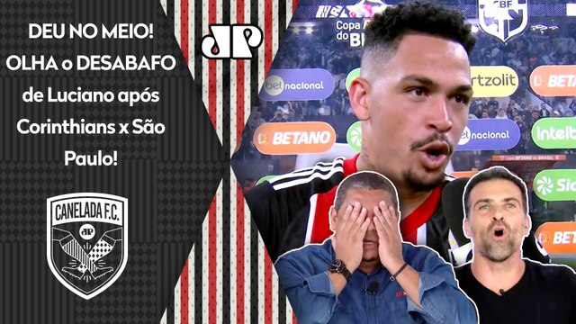 DESABAFO FORTE! OLHA ISSO! O que o Luciano FALOU foi... ENTREVISTA FERVE Corinthians x São Paulo!