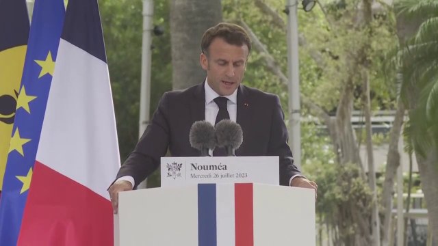 Nouvelle-Calédonie: Emmanuel Macron souhaite une révision de la Constitution pour début 2024