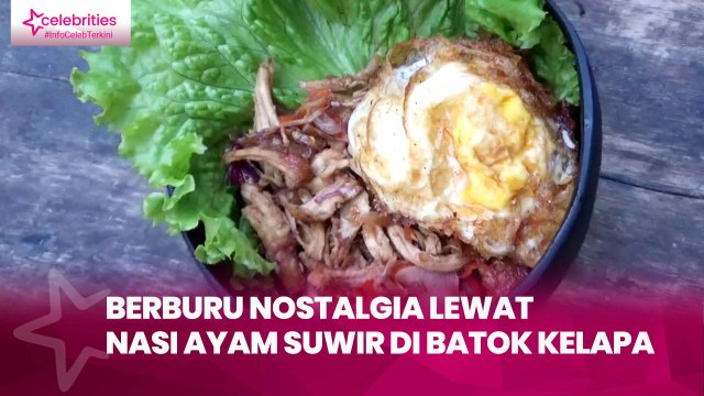 Berburu Nostalgia lewat Nasi Ayam Suwir di Batok Kelapa, Kuliner Kekinian dengan Gaya Tradisional