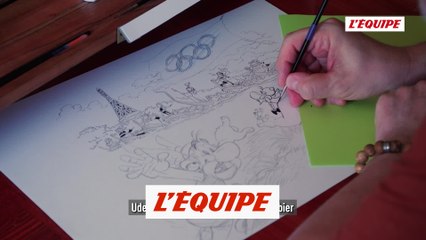 Les coulisses de la réalisation de la une de L'Équipe avec Astérix - Tous sports - Médias