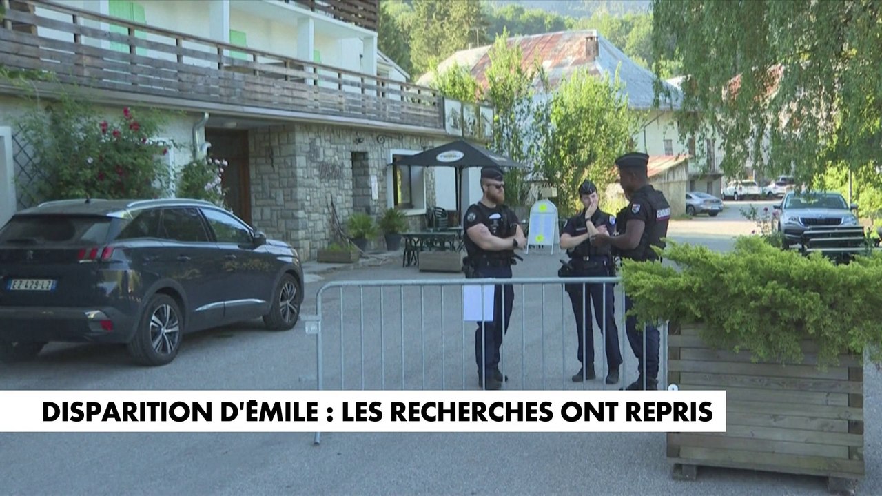 Disparition d'Emile : les recherches ont repris