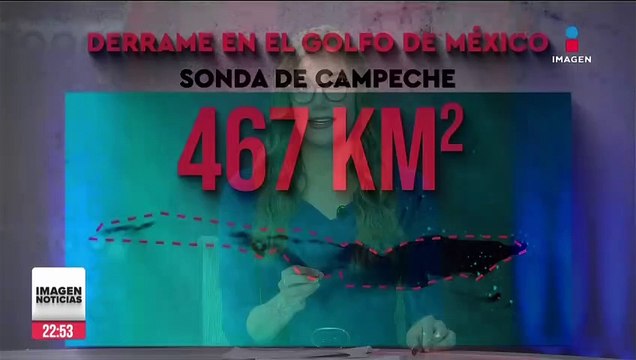 UNAM insiste en que derrame de Pemex en Campeche es muy grande