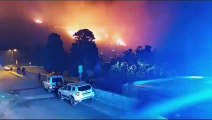 Incêndio ameaça três aldeias no sul da Córsega