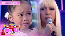 Mini Miss U Chloe cries during her acting scene with Vice Ganda | It's Showtime Mini Miss U
