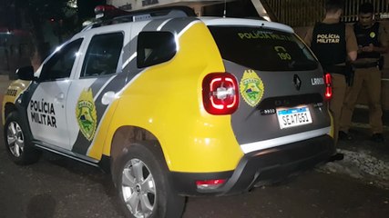 PM prende em flagrante suspeito de arrombar lixeira de prédio no centro