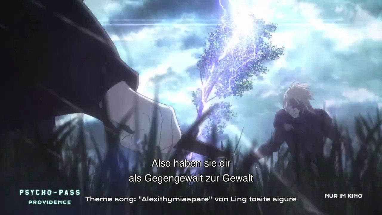 Psycho-pass - the movie teaser omdu