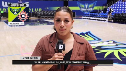 The Dallas Wings (13-10) Fall, 88-83, To The Connecticut Sun (18-6)