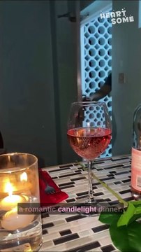 Heartwarming Surprise: Fiancé Surprises Woman with Candlelight Dinner During On-Call Shift II Heartsome