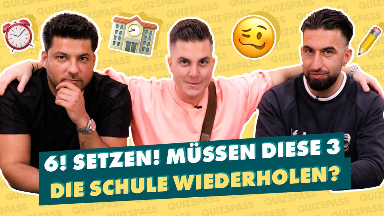 Partybrüder im Schulquiz