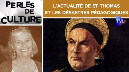 Perles de Culture n°307 : L'actualité de St Thomas et les désastres pédagogiques (Rediffusion)