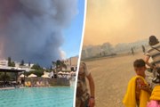 No passports or money: Family's nightmare Rhodes holiday escape from raging wildfires