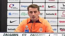 SPOR Galatasaray Teknik Direktörü Okan Buruk ve Kerem Aktüroğlu'nun açıklamaları