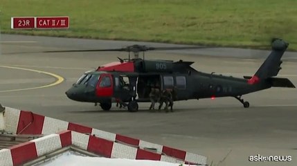 Taiwan, maxi esercitazione anti-attacco cinese all'aeroporto