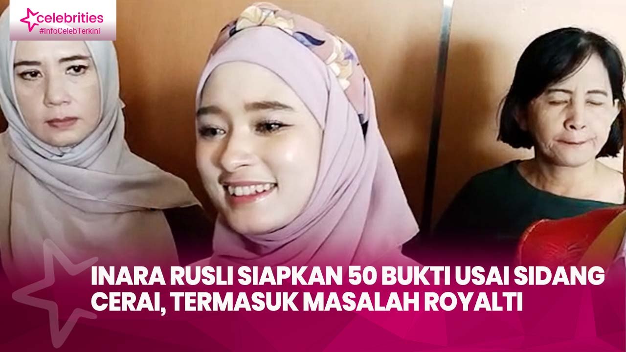 Inara Rusli Siapkan 50 Bukti usai Sidang Cerai, Termasuk Masalah Royalti