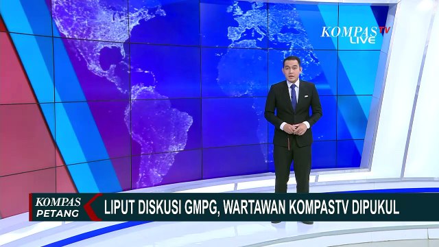Kronologi Pemukulan Wartawan KompasTV oleh Orang Tak Dikenal saat Meliput Diskusi GMPG di Jakarta
