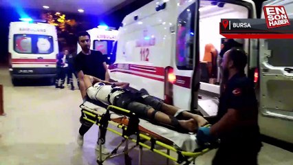 Bursa'da yabancı uyruklu iki kişi skuter gezisinde köpek saldırısına uğradı