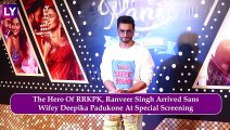 Ranveer Singh, Alia Bhatt, Katrina Kaif & Other B-Town Stars At RRKPK's Screening