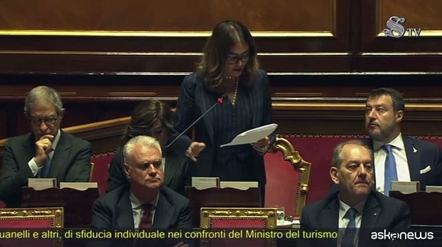 Santanch?: incomprensibile una mozione non sul mio operato da ministro