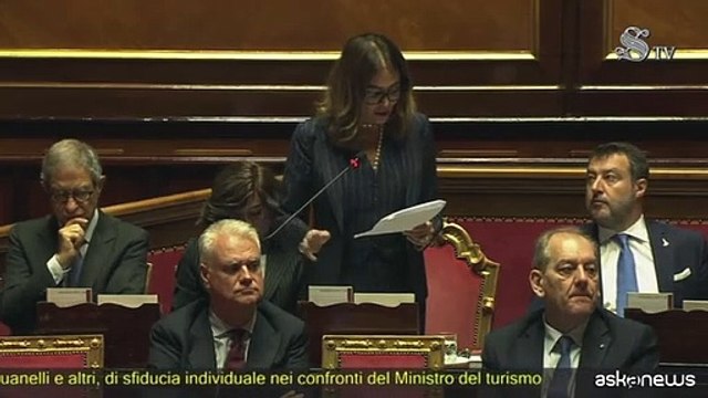Santanch?: incomprensibile una mozione non sul mio operato da ministro