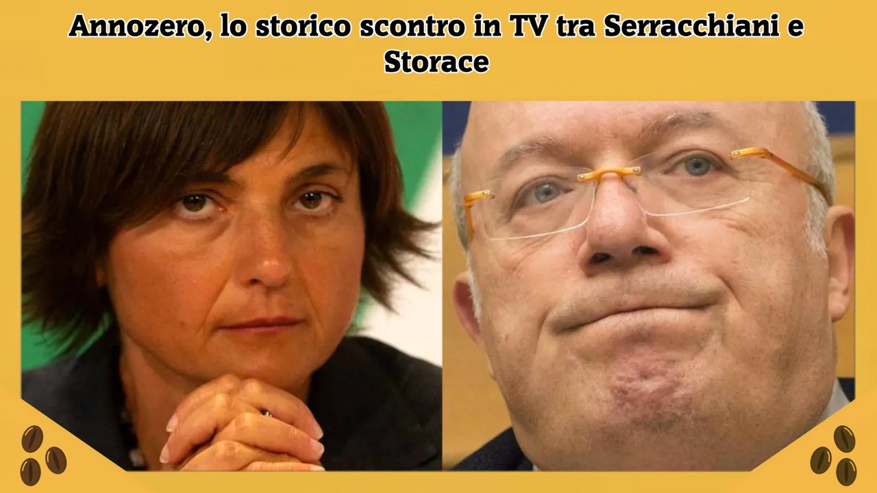 Annozero, lo storico scontro in TV tra Serracchiani e Storace