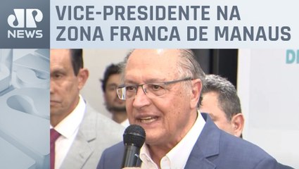 Alckmin no Amazonas: “Somos maior o produtor agrícola, se destruir floresta, não vai vender”
