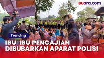 Bikin Geram! Ibu-Ibu Dibubarkan Aparat Polisi saat Gelar Pengajian