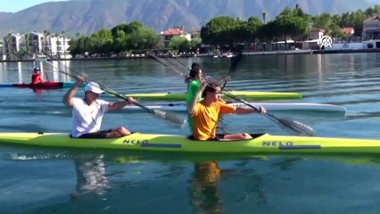 MUĞLA - Köyceğizli kanocular, Türkiye Şampiyonası'na hazırlanıyor