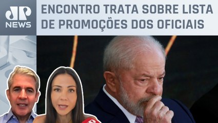 Lula reforça aproximação com Forças Armadas; Amanda Klein e d'Avila analisam