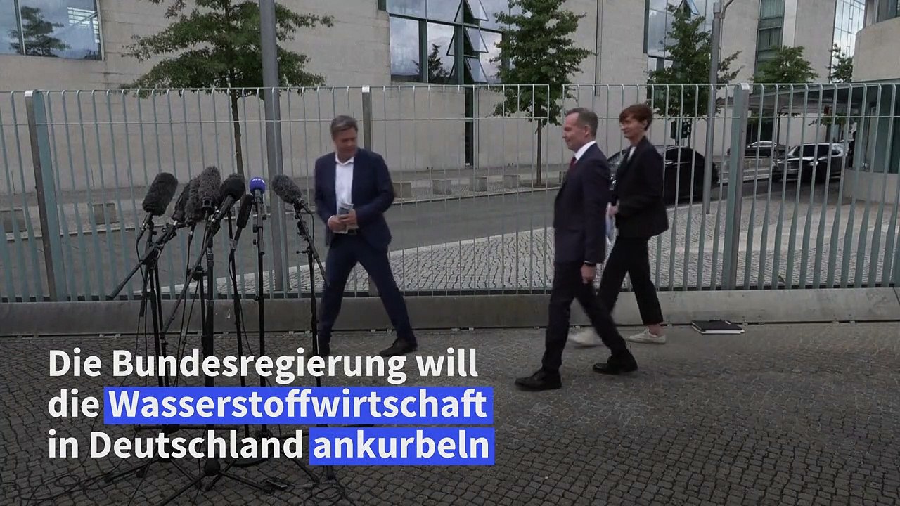 Habeck: Wasserstoff ist 'die nächste große Geschichte'