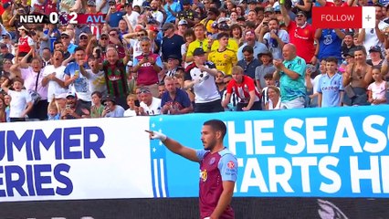 Newcastle 3 - 3 Aston Villa Highlights Premier league Summer Series