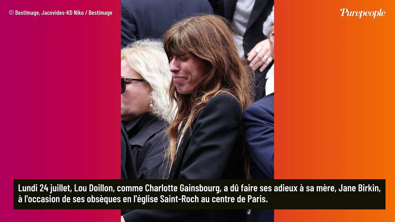 "Près de toi une dernière fois" : Lou Doillon partage sa peine deux jours après les obsèques de Jane Birkin