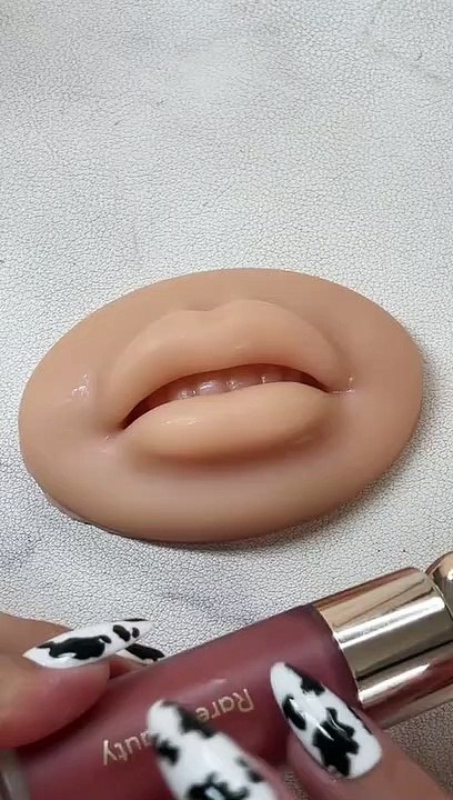 This lipstick color looks stunning on your complexion