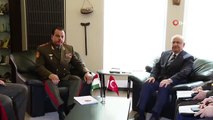 Bakan Güler, Tacikistanlı mevkidaşı Orgeneral Mirzo ile bir araya geldi