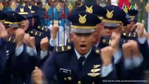 Gemuruh Yel-yel Perwira Remaja TNI Polri di Istana Presiden