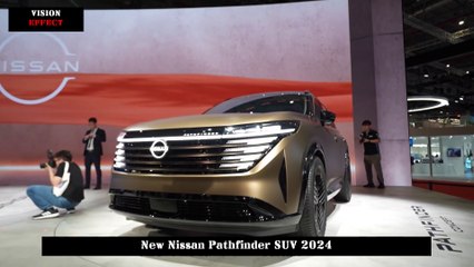 New Nissan Pathfinder SUV 2024