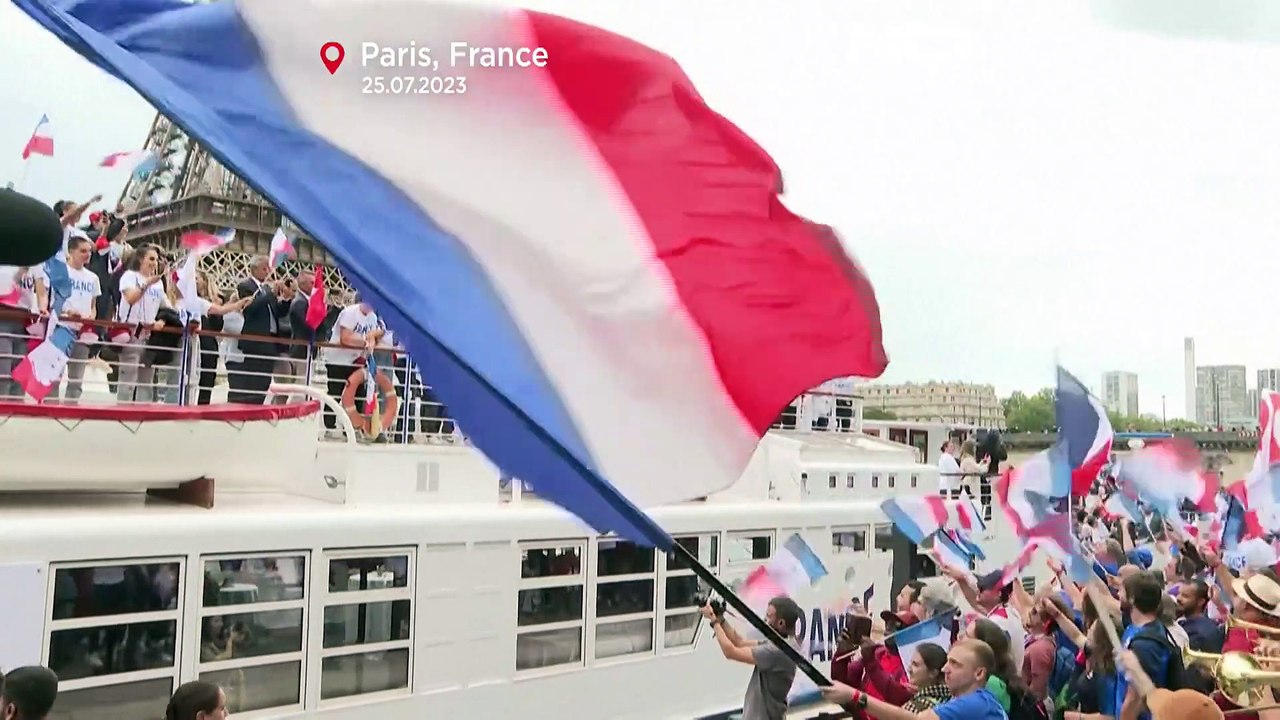 Gleichheit, Wasser und Ruhe: Die Fackel für Paris 2024