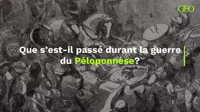 Guerre du Péloponnèse : que s’est-il passé durant cet événement historique ?