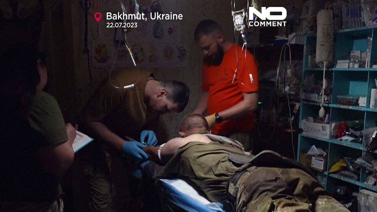 Blut und Angst: Die Militärsanitäter von Bachmut