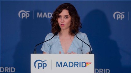 Ayuso: "No puede ser que tiremos a Feijóo por un puente"