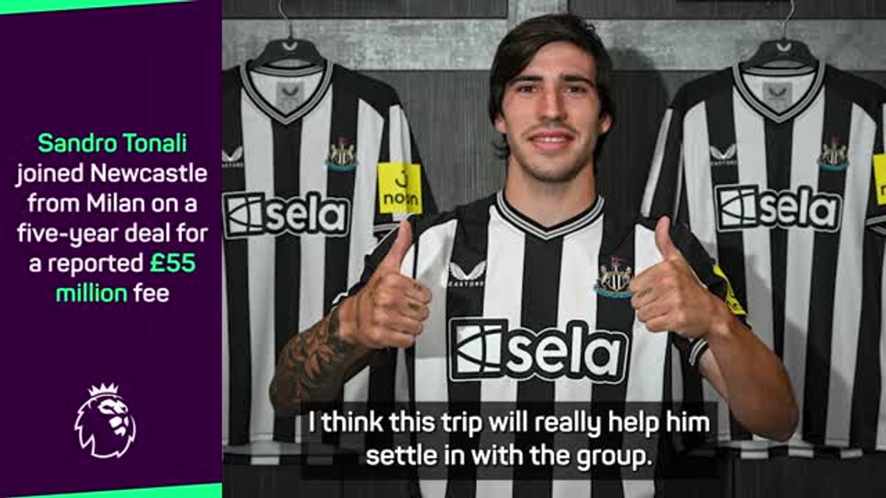 'A big success' - Howe tips Tonali to take Premier League by storm