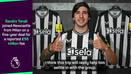 'A big success' - Howe tips Tonali to take Premier League by storm