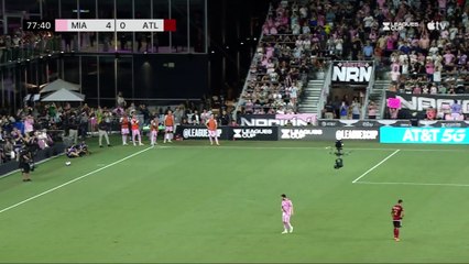 La salida de Messi en el Inter de Miami