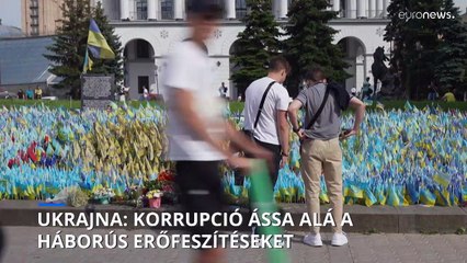 Korrupció ássa alá a háborús erőfeszítéseket Ukrajnában