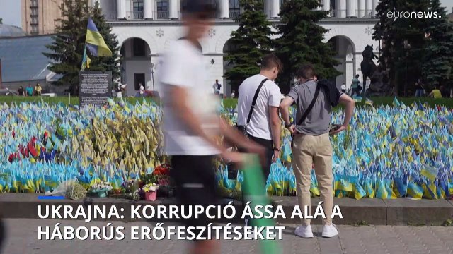 Korrupció ássa alá a háborús erőfeszítéseket Ukrajnában