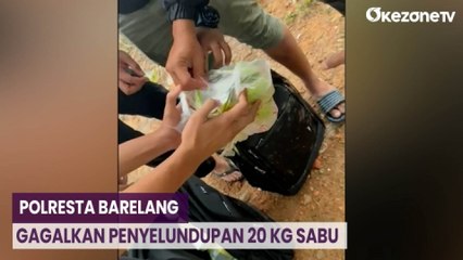 Polresta Barelang Gagalkan Penyelundupan 20 Kg Sabu dari Malaysia