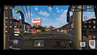 Bus Simulator Indonesia    BUSSID New  Blue Coach Bus Driving in India   Android GamePlay