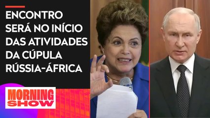 Dilma deve se reunir com Putin em São Petersburgo nesta quarta (26)