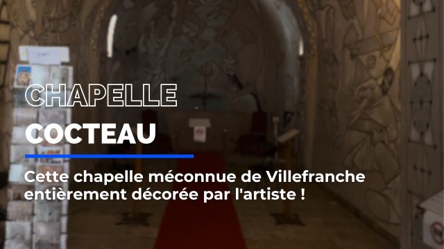 Cette chapelle de Villefranche-sur-Mer a été décorée par Jean Cocteau !