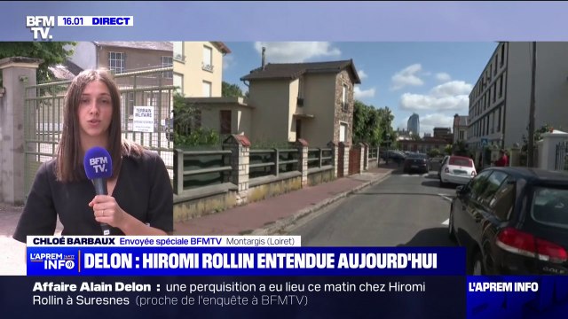 Hiromi Rollin, la dame de compagnie d'Alain Delon, est entendue en audition simple à Montargis ce mercredi