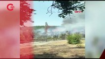 Kütahya'da orman yangını: Ekiplerin müdahalesi sürüyor!